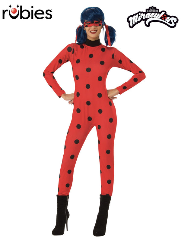 MIRACULOUS LADYBUG COSTUME, ADULT